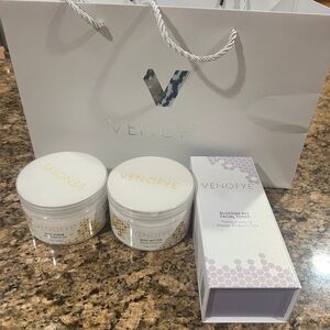 Venofye Skincare Set with Body Butter, Scrub  and Facial Toner